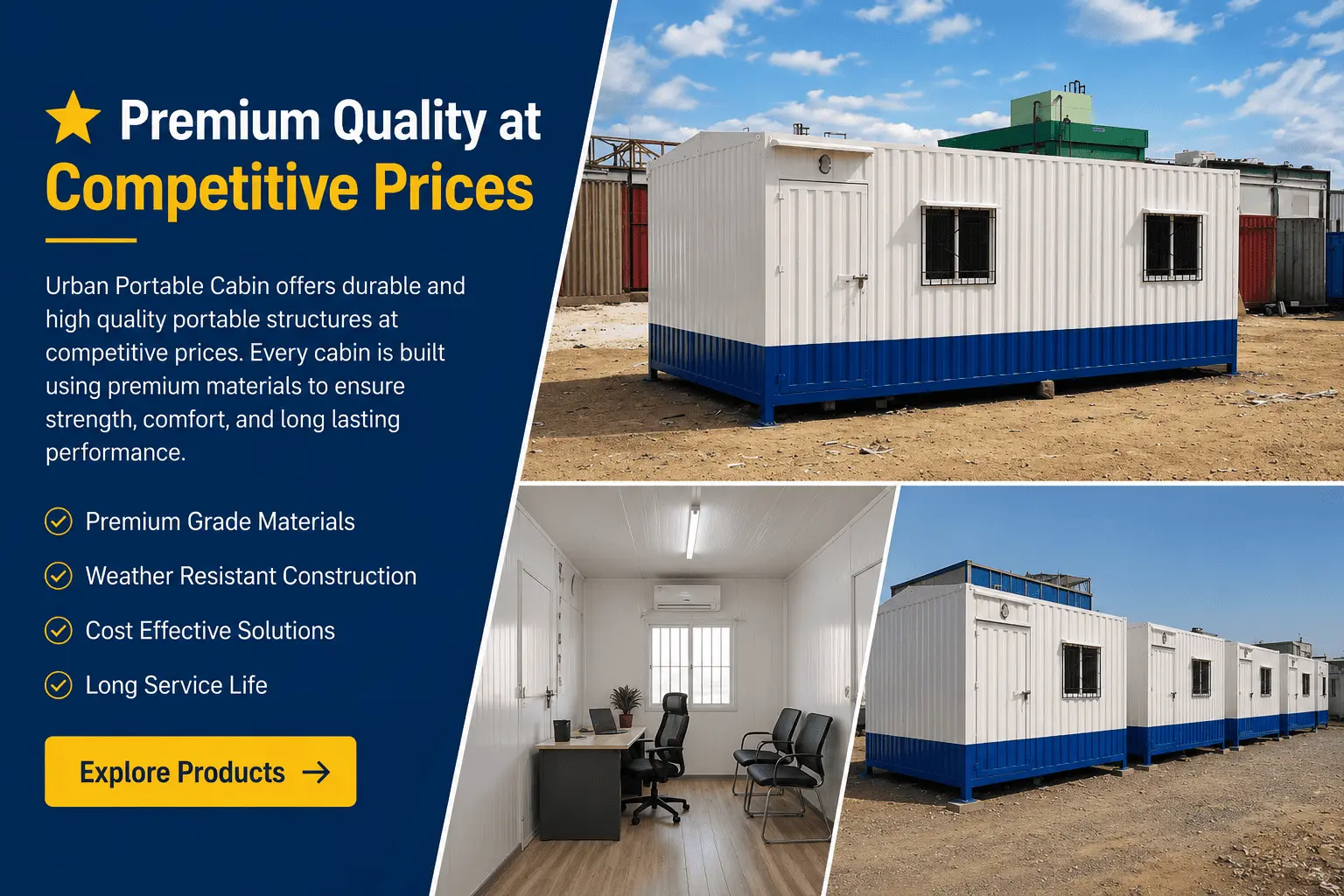 Premium Quality Urban Portable Cabin