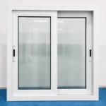 UPVC window Pune white sliding type in office