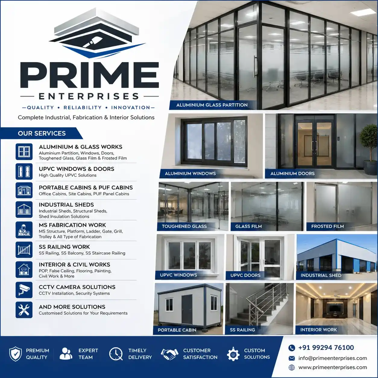 Prime Enterprises About us image
