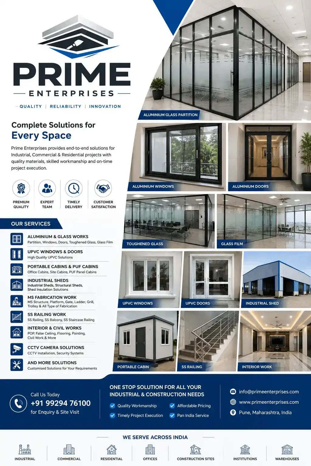 Prime Enterprises About us