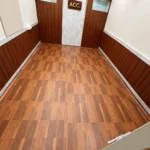 Vinyl flooring Pune wood look planks in office